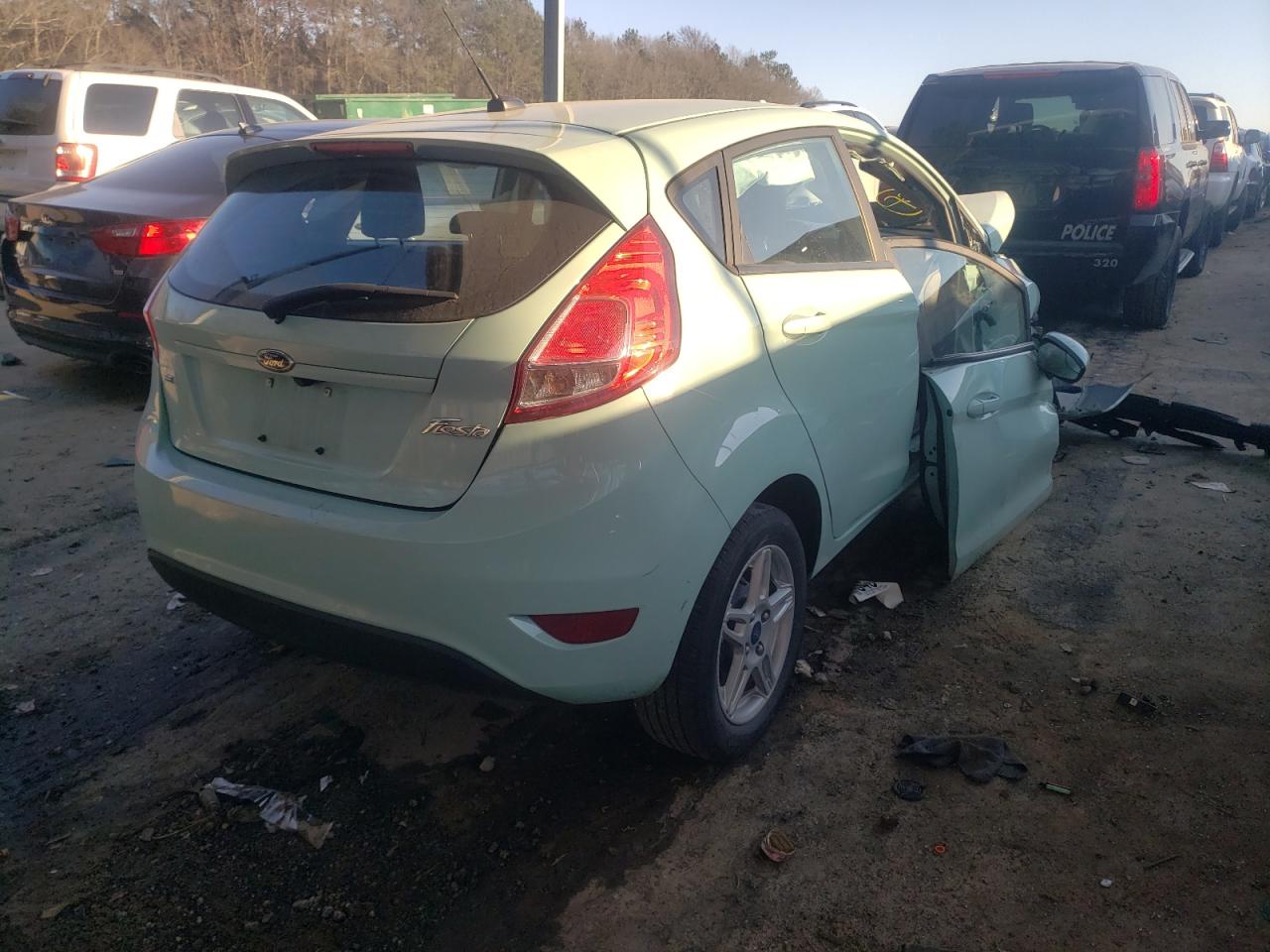 Photo 4 from auction – 2018 FORD FIESTA SE with VIN 3FADP4EJ9JM113195