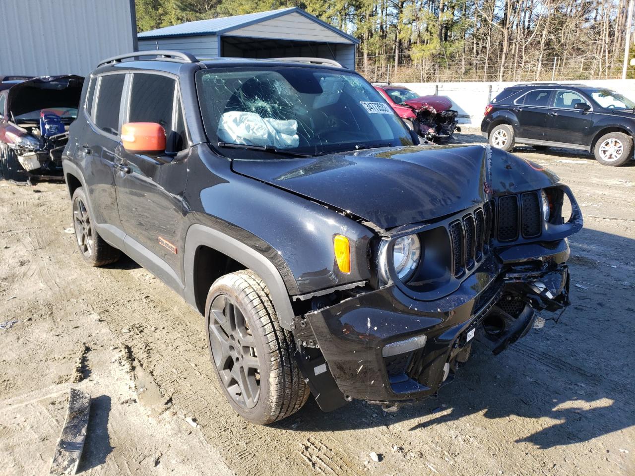 Photo 1 from auction – 2020 JEEP RENEGADE L with VIN ZACNJBBB0LPL72849