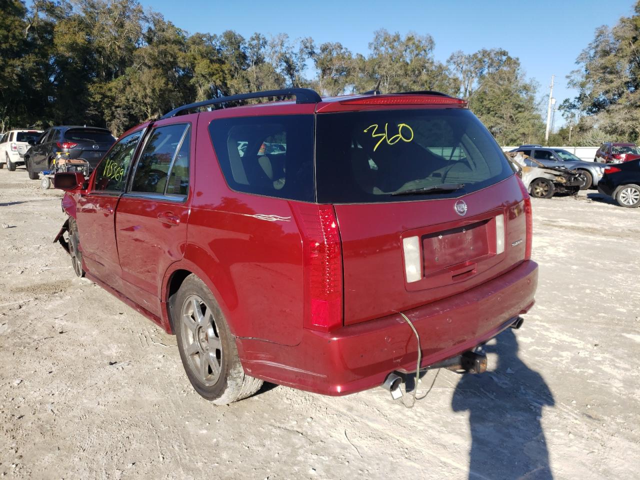 Photo 3 from auction – 2004 CADILLAC SRX with VIN 1GYEE637740177261