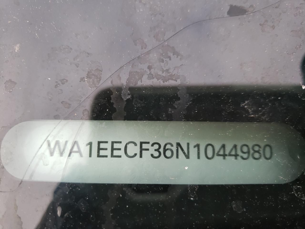 Photo 10 from auction – 2022 AUDI Q3 PREMIUM with VIN WA1EECF36N1044980