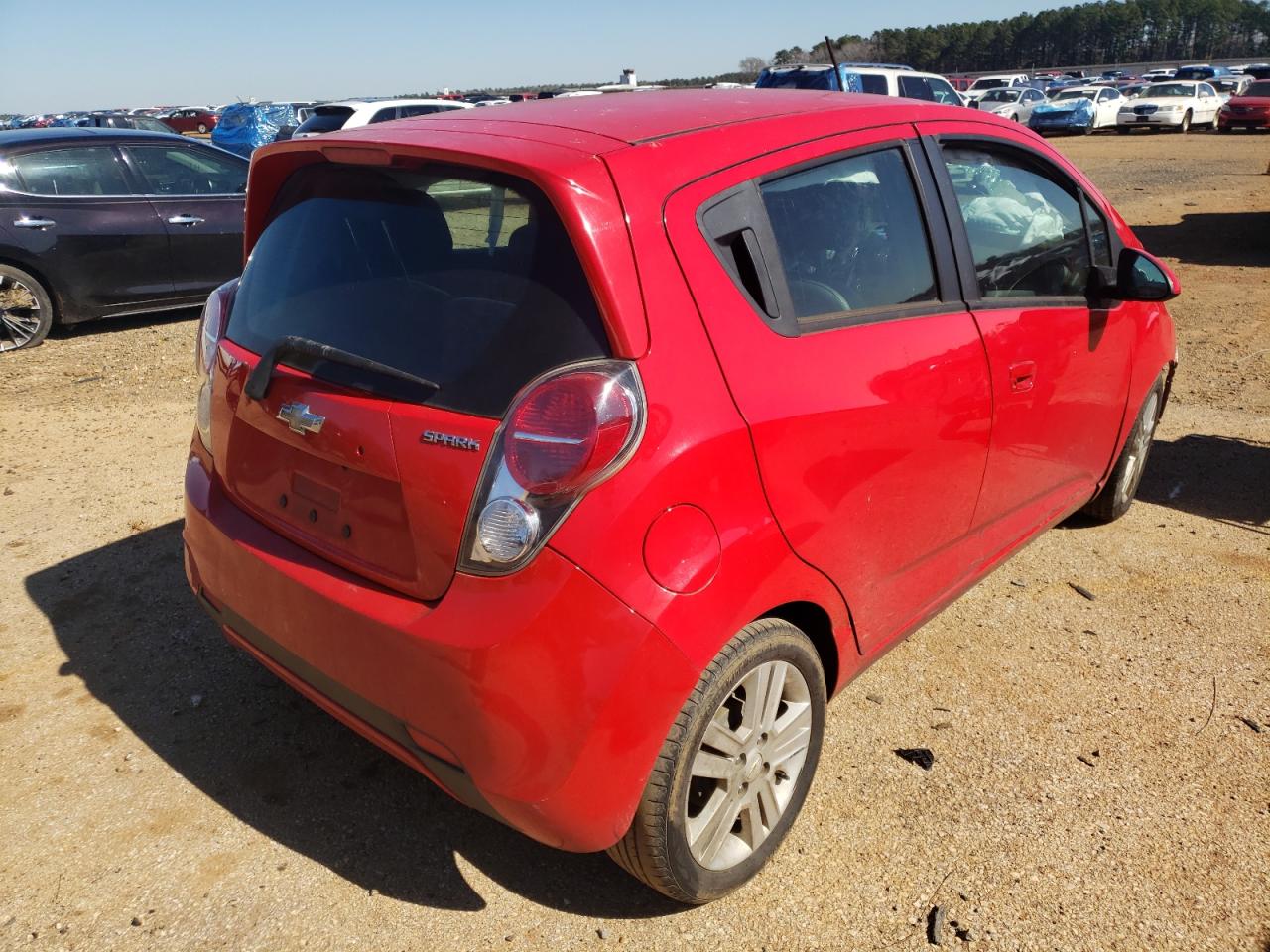 Photo 4 from auction – 2015 CHEVROLET SPARK 1LT with VIN KL8CD6S96FC809891