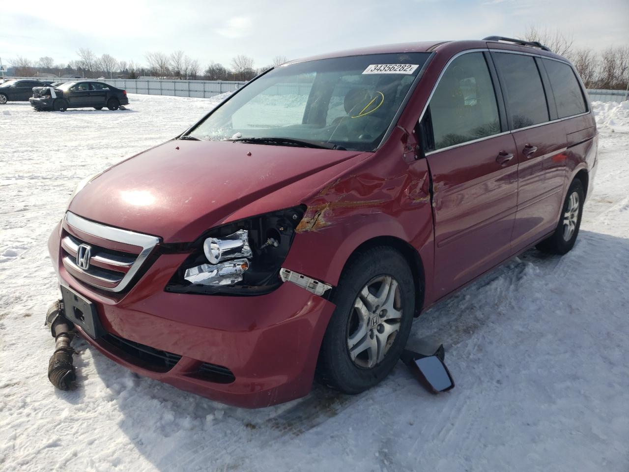 Photo 2 from auction – 2005 HONDA ODYSSEY EX with VIN 5FNRL38455B423740