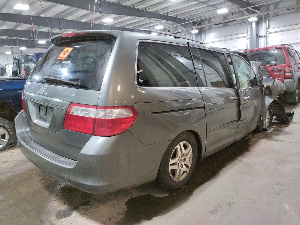 Photo 4 from auction – 2007 HONDA ODYSSEY EX with VIN 5FNRL38667B458758