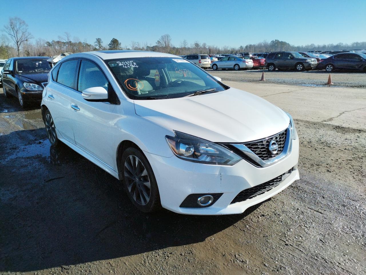 NISSAN SENTRA SR 2018 with VIN 3N1CB7AP3JY214194 - Photo from auction