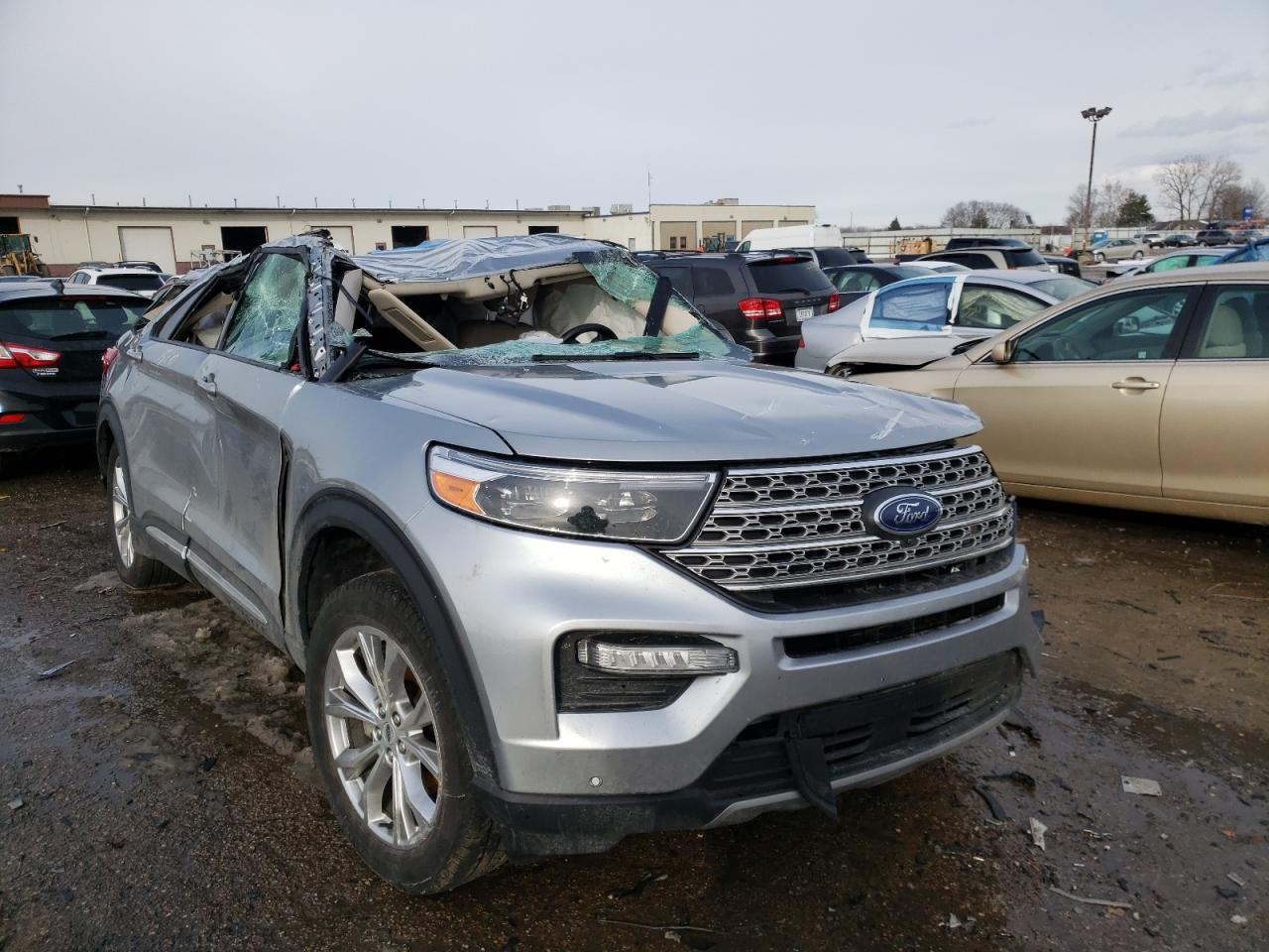 Photo 1 from auction – 2020 FORD EXPLORER L with VIN 1FMSK8FH6LGB42746