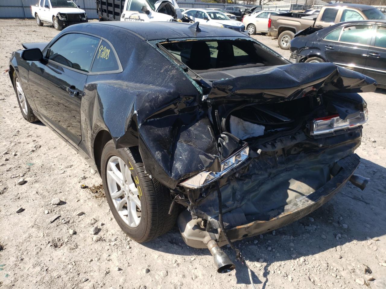 Photo 3 from auction – 2014 CHEVROLET CAMARO LS with VIN 2G1FA1E31E9310244