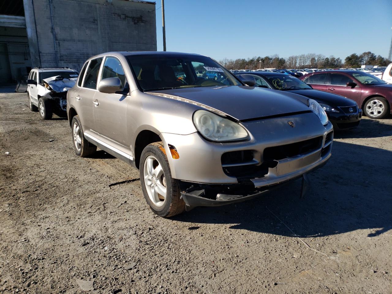 PORSCHE CAYENNE S 2003 with VIN WP1AB29P53LA60304 - Photo from auction