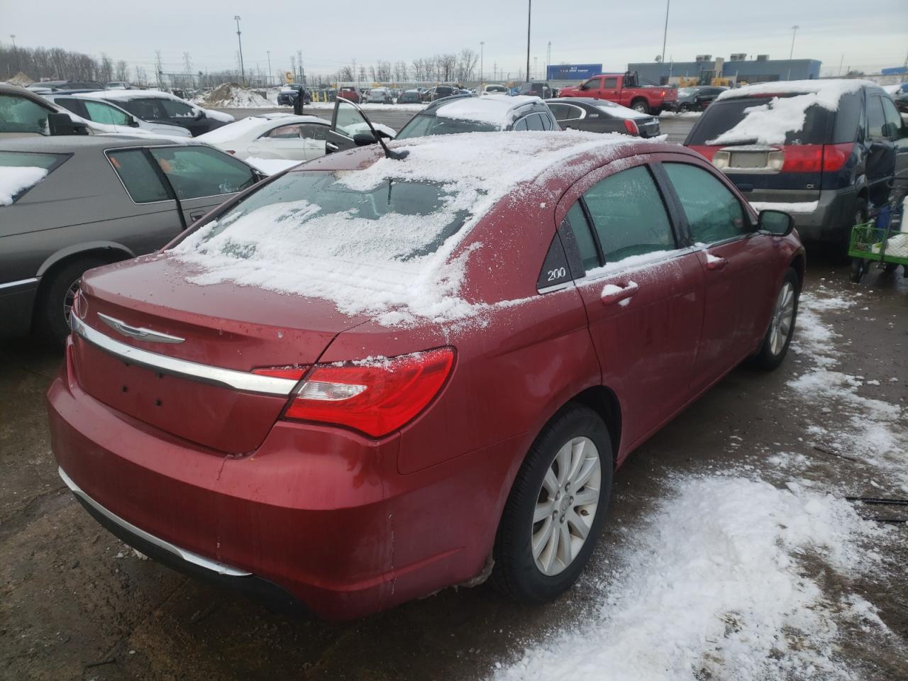 Photo 4 from auction – 2013 CHRYSLER 200 TOURIN with VIN 1C3CCBBB7DN763483