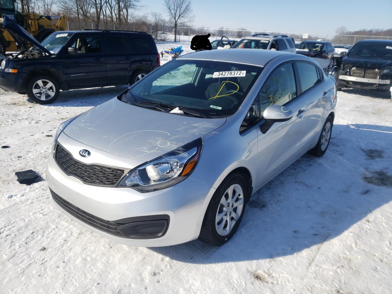 Photo 2 from auction – 2015 KIA RIO LX with VIN KNADM4A38F6501856
