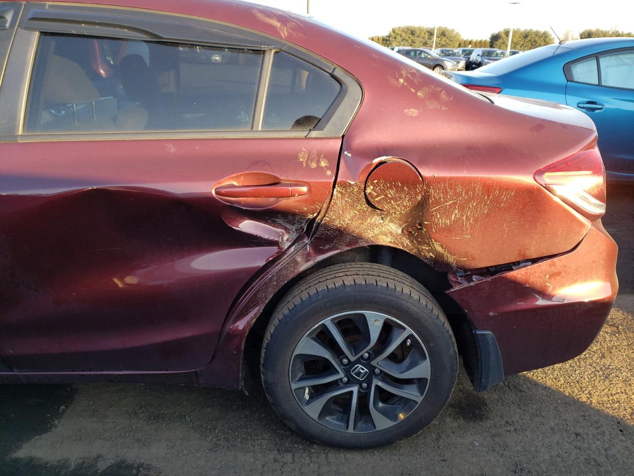 Photo 9 from auction – 2013 HONDA CIVIC EX with VIN 19XFB2F85DE221877