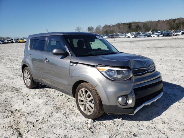KIA SOUL + 2018 with VIN KNDJP3A51J7555009 - Photo from auction