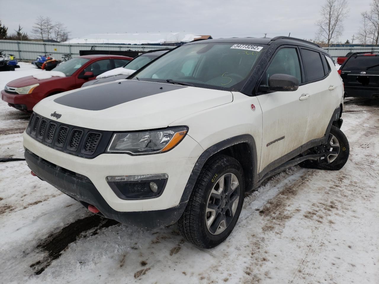 Photo 2 from auction – 2018 JEEP COMPASS TR with VIN 3C4NJDDB2JT320544