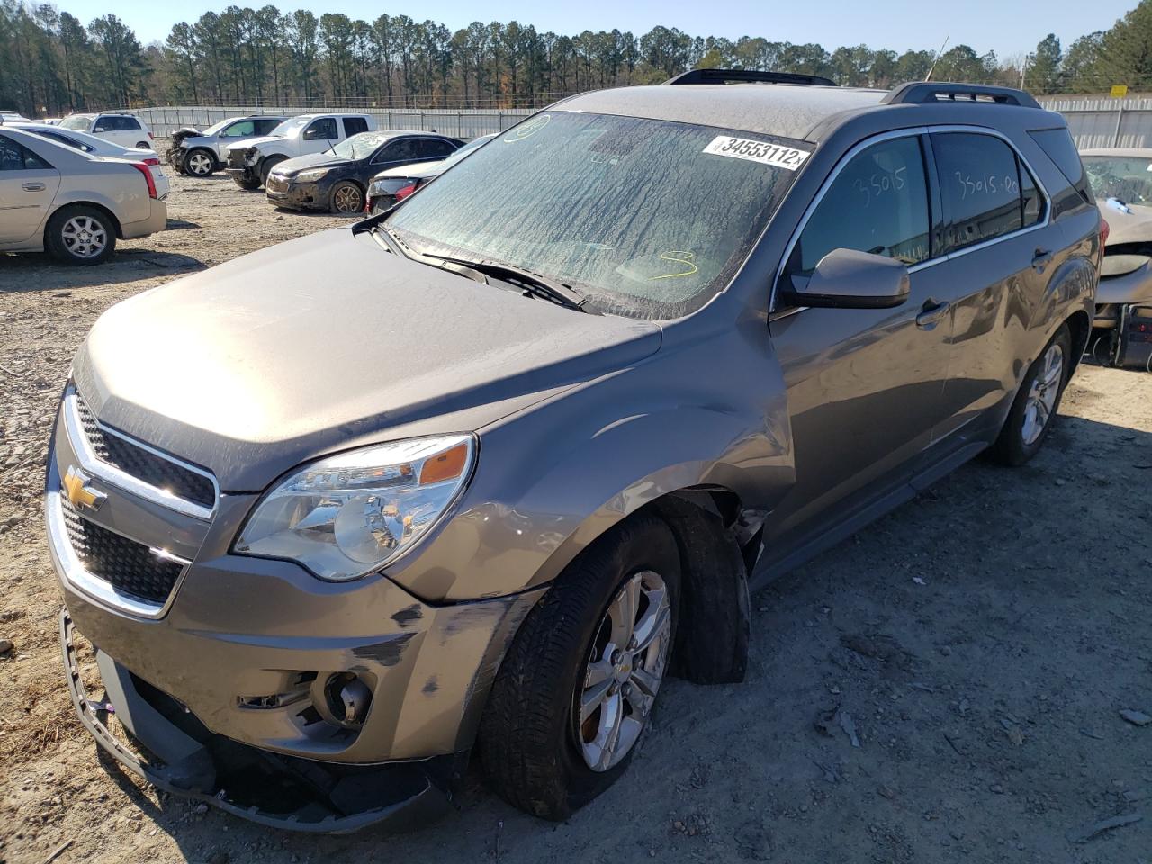 Photo 2 from auction – 2012 CHEVROLET EQUINOX LT with VIN 2GNALDEK8C6105076