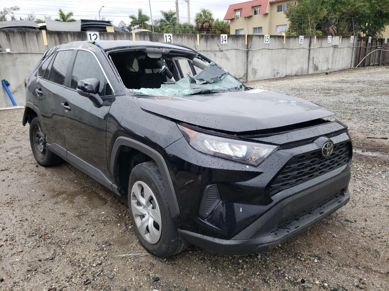 TOYOTA RAV4 LE 2021 with VIN 2T3K1RFV2MC114811 - Photo from auction