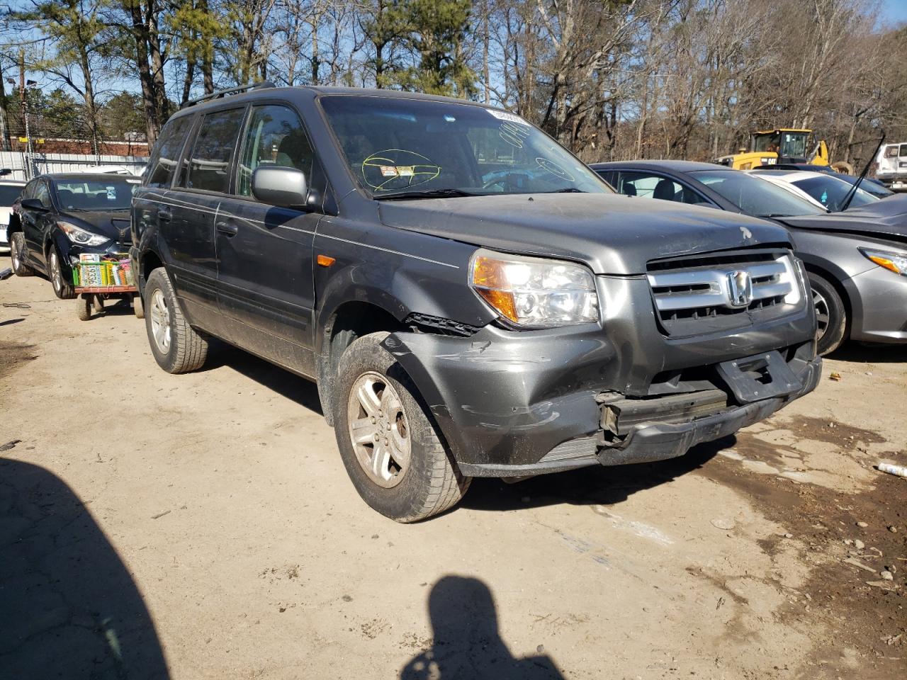 HONDA PILOT VP 2008 with VIN 5FNYF18218B009915 - Photo from auction