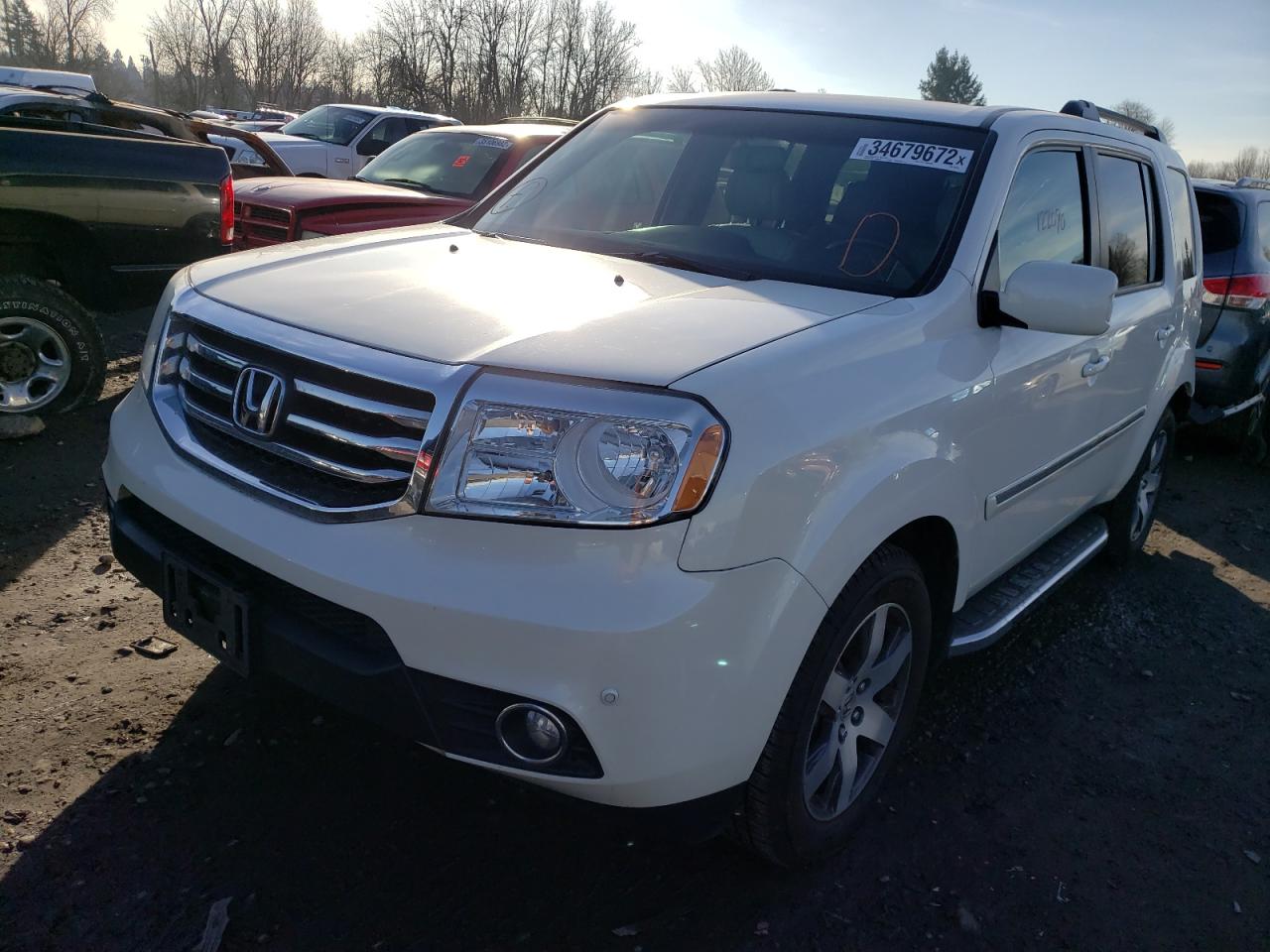 Photo 2 from auction – 2012 HONDA PILOT TOUR with VIN 5FNYF4H98CB069794