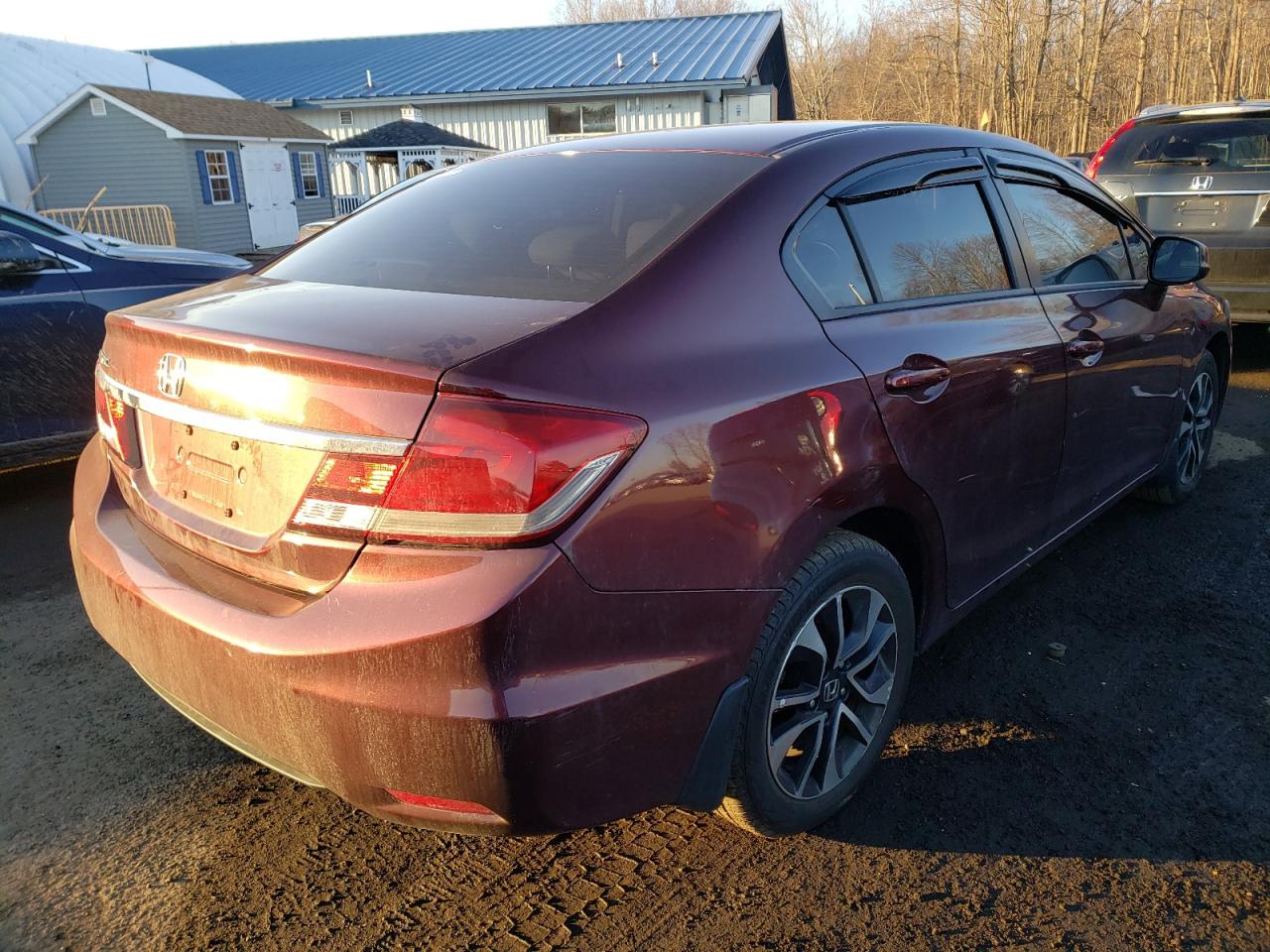 Photo 4 from auction – 2013 HONDA CIVIC EX with VIN 19XFB2F85DE221877