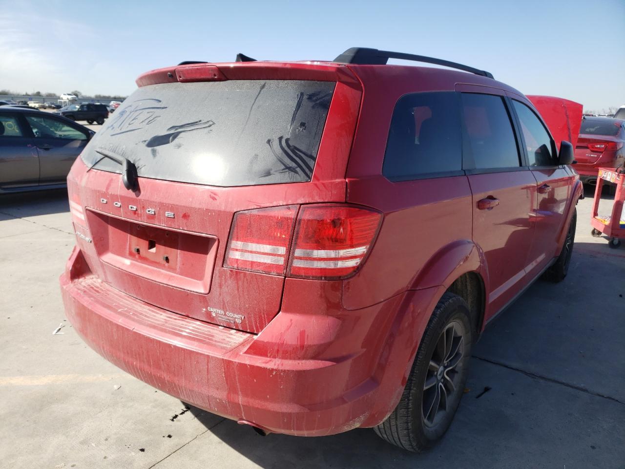 Photo 4 from auction – 2018 DODGE JOURNEY SE with VIN 3C4PDCAB7JT514131