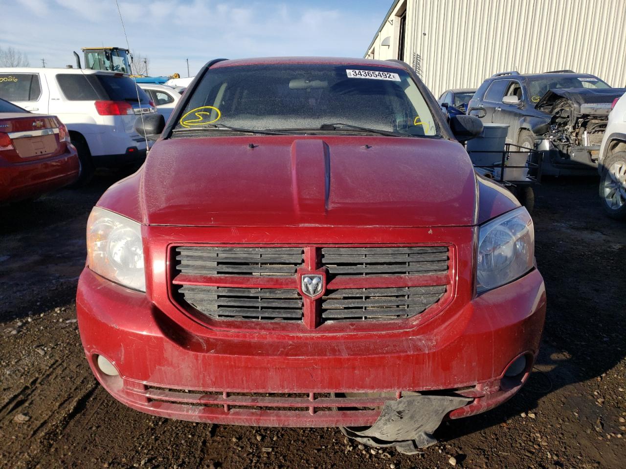 Photo 9 from auction – 2009 DODGE CALIBER SX with VIN 1B3HB48A69D225614