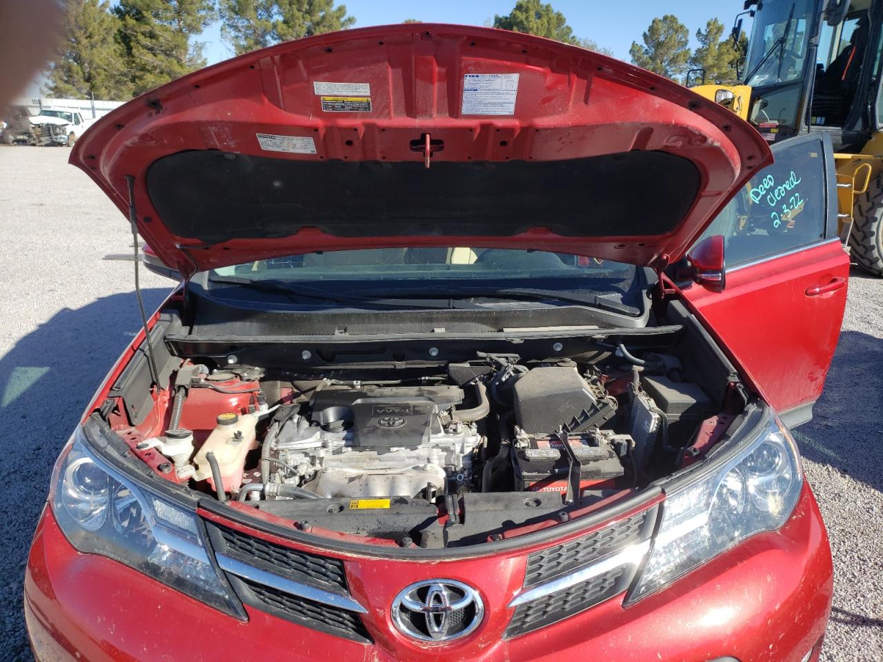 Photo 7 from auction – 2014 TOYOTA RAV4 LIMIT with VIN 2T3YFREV6EW103565