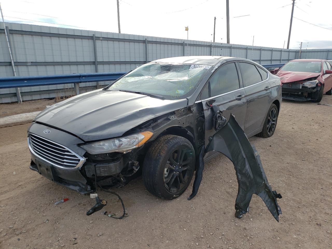 Photo 2 from auction – 2020 FORD FUSION SE with VIN 3FA6P0HD6LR167955