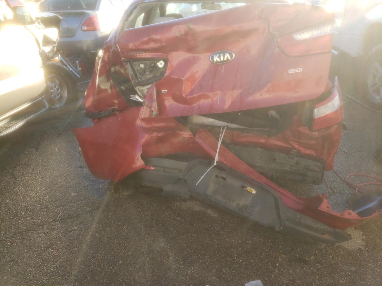 Photo 9 from auction – 2014 KIA RIO LX with VIN KNADM4A37E6363533