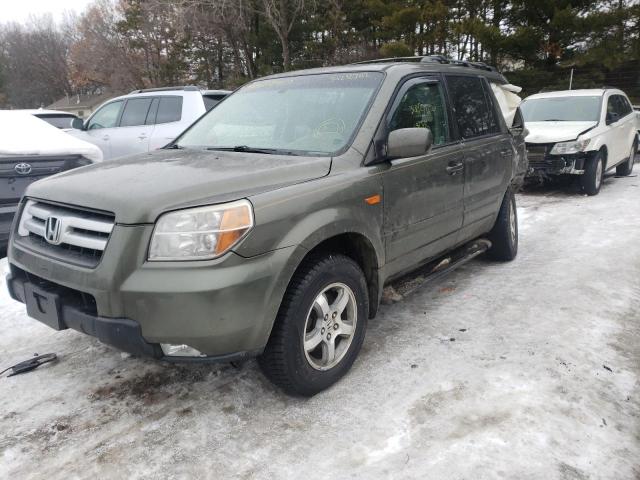Photo 2 from auction – 2006 HONDA PILOT EX with VIN 5FNYF28576B009964