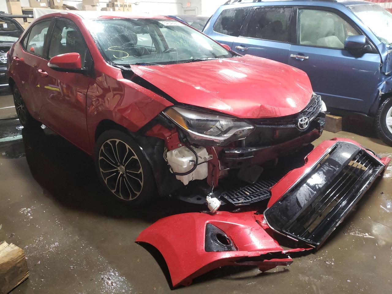 TOYOTA COROLLA L 2016 with VIN 2T1BURHE9GC506539 - Photo from auction