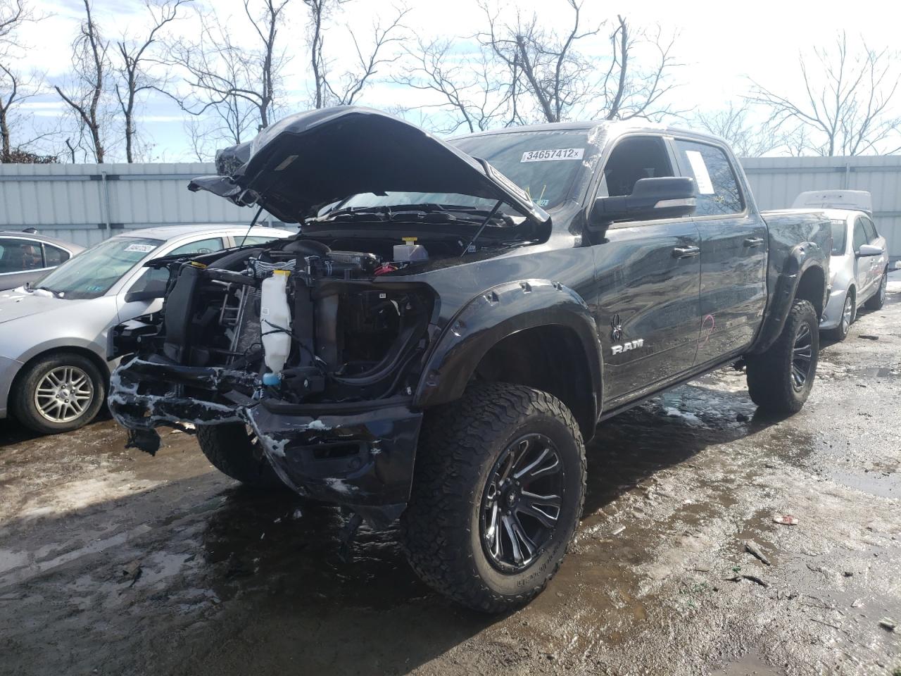 Photo 2 from auction – 2021 RAM 1500 BIG H with VIN 1C6SRFFT5MN680738