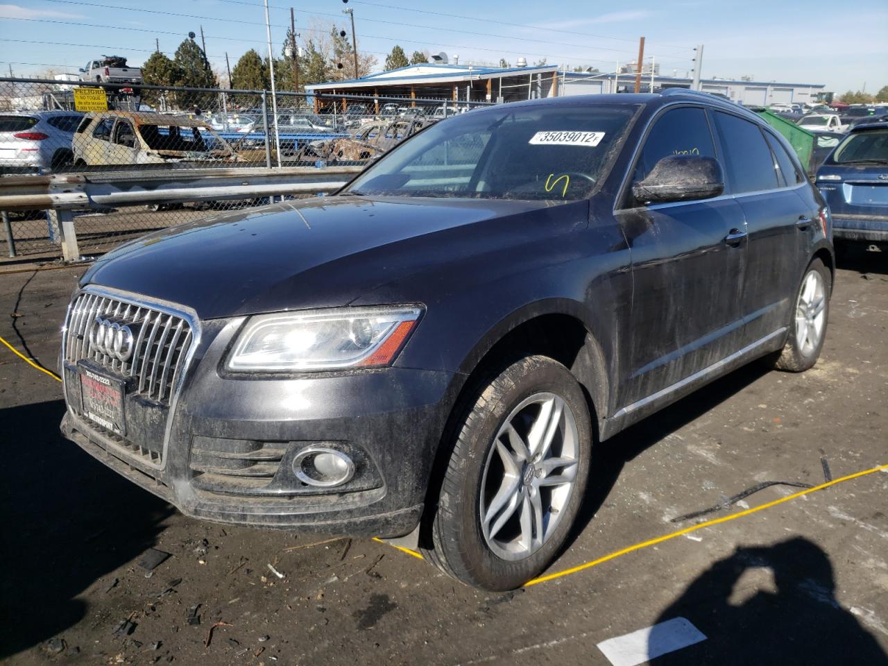 Photo 2 from auction – 2016 AUDI Q5 PREMIUM with VIN WA1C2AFP3GA047684