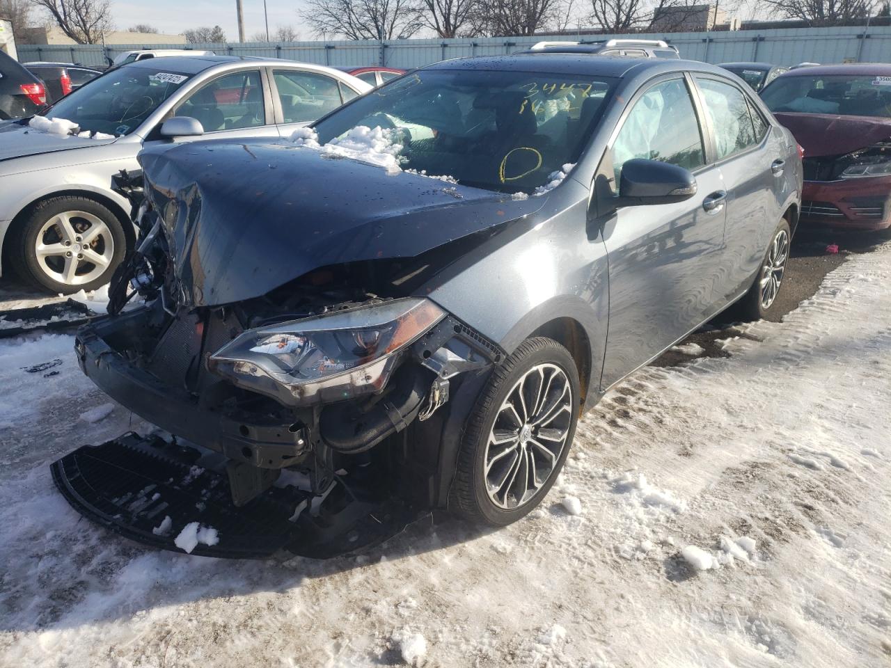 Photo 2 from auction – 2015 TOYOTA COROLLA L with VIN 2T1BURHEXFC279246