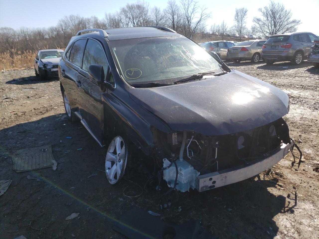 LEXUS RX 350 2011 with VIN 2T2BK1BAXBC096058 - Photo from auction