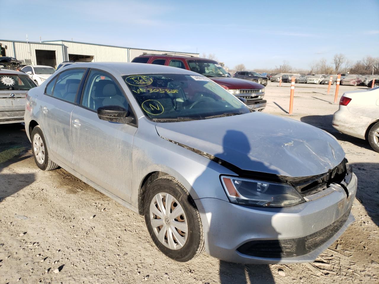 Photo 1 from auction – 2011 VOLKSWAGEN JETTA BASE with VIN 3VW2K7AJXBM305828
