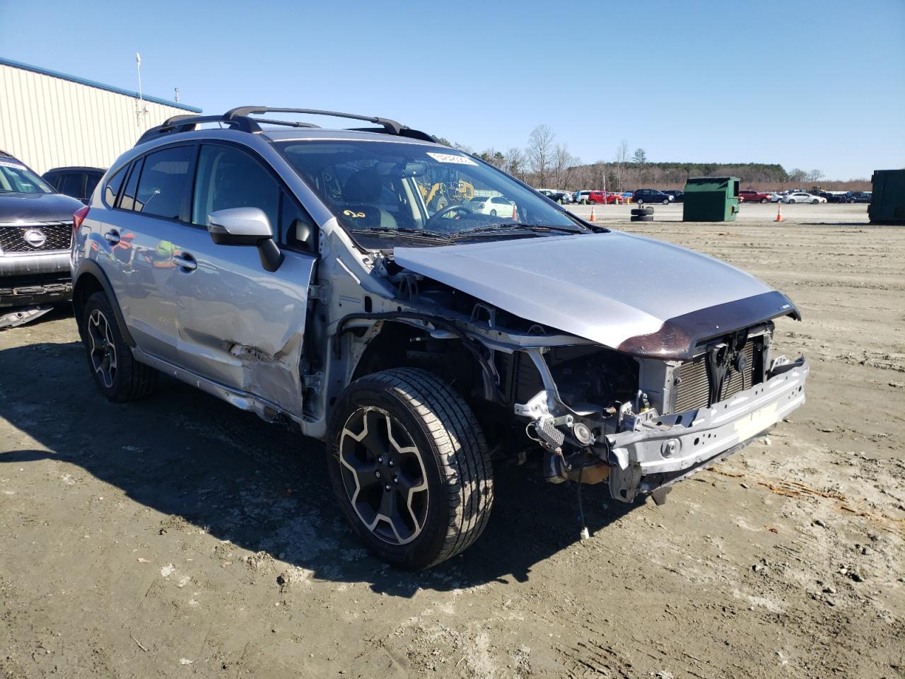 SUBARU XV CROSSTR 2015 with VIN JF2GPAMC9F8209611 - Photo from auction