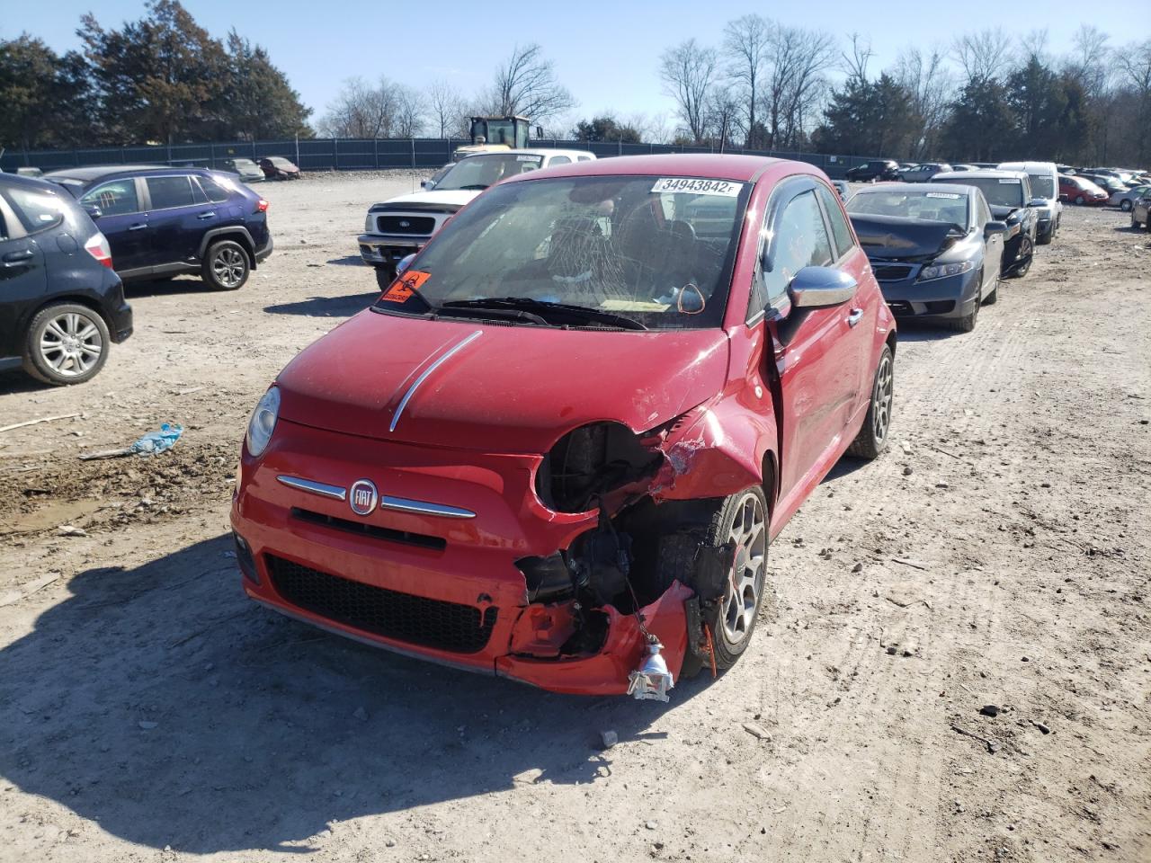Photo 2 from auction – 2013 FIAT 500 SPORT with VIN 3C3CFFBRXDT663518