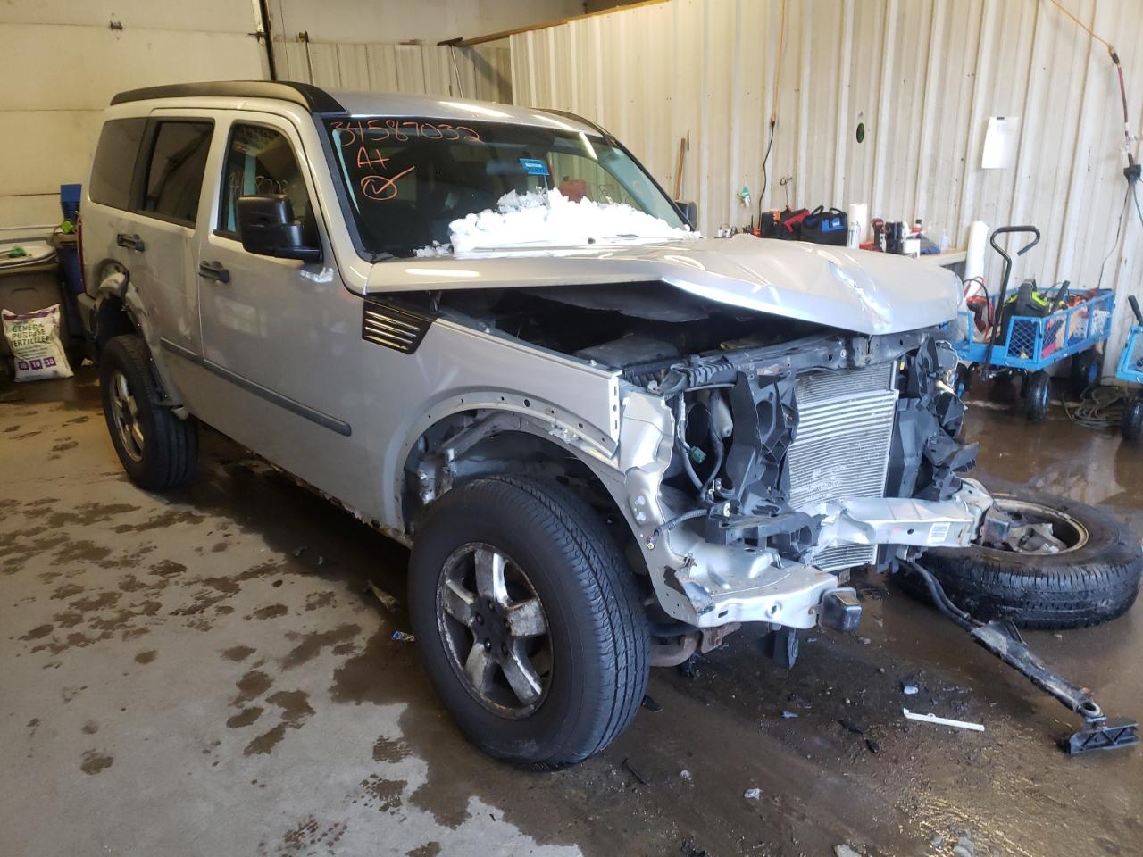 DODGE NITRO 2007 with VIN 1D8GU28K67W577256 - Photo from auction