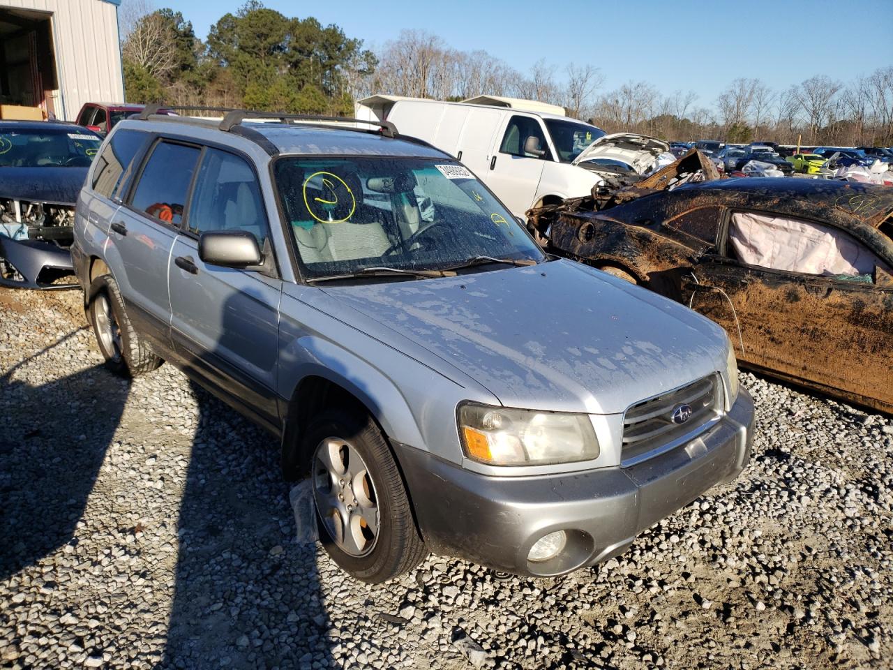 SUBARU FORESTER 2 2003 with VIN JF1SG65653H702329 - Photo from auction
