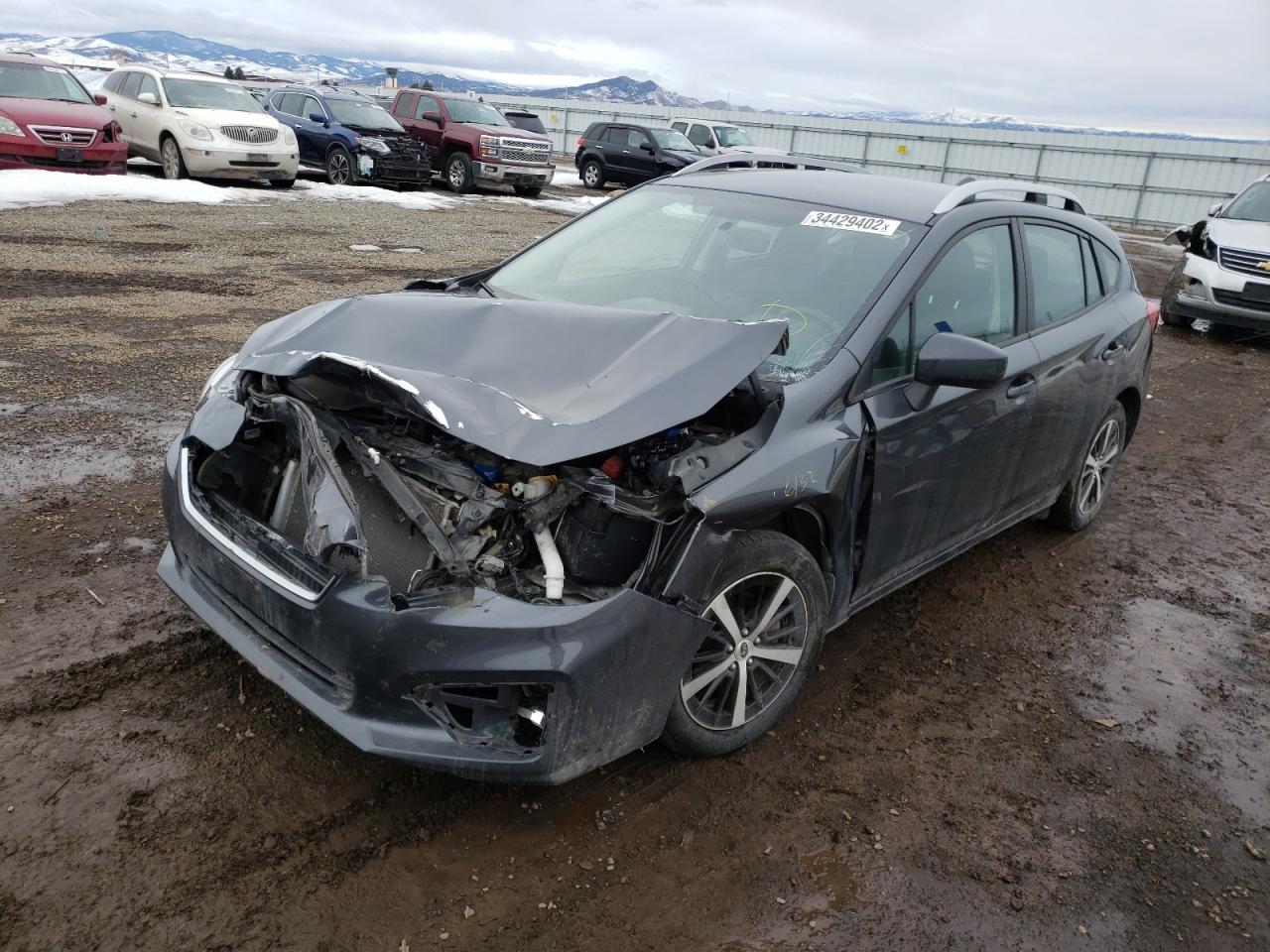 Photo 2 from auction – 2019 SUBARU IMPREZA PR with VIN 4S3GTAC60K3703756
