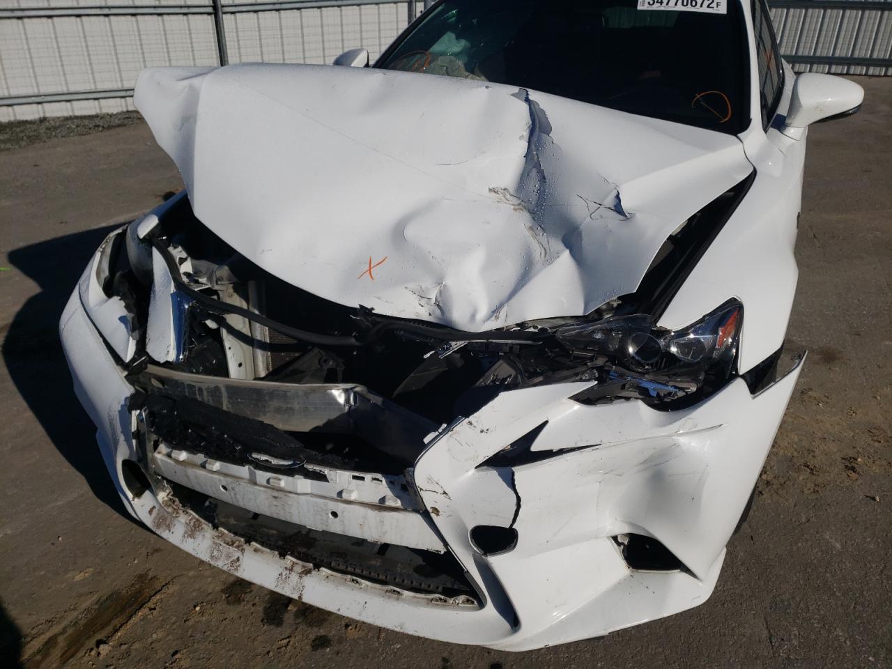 Photo 9 from auction – 2015 LEXUS IS 250 with VIN JTHBF1D23F5059000