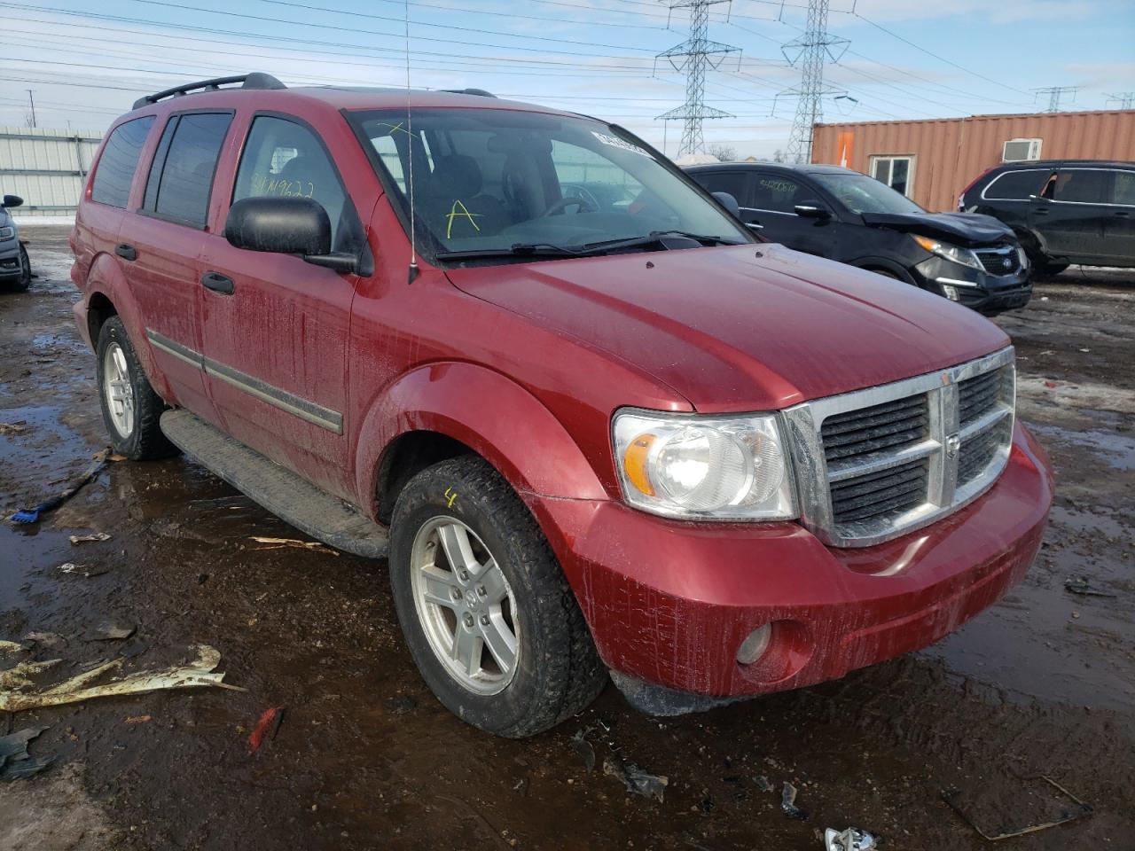 DODGE DURANGO SL 2008 with VIN 1D8HB48N88F115637 - Photo from auction