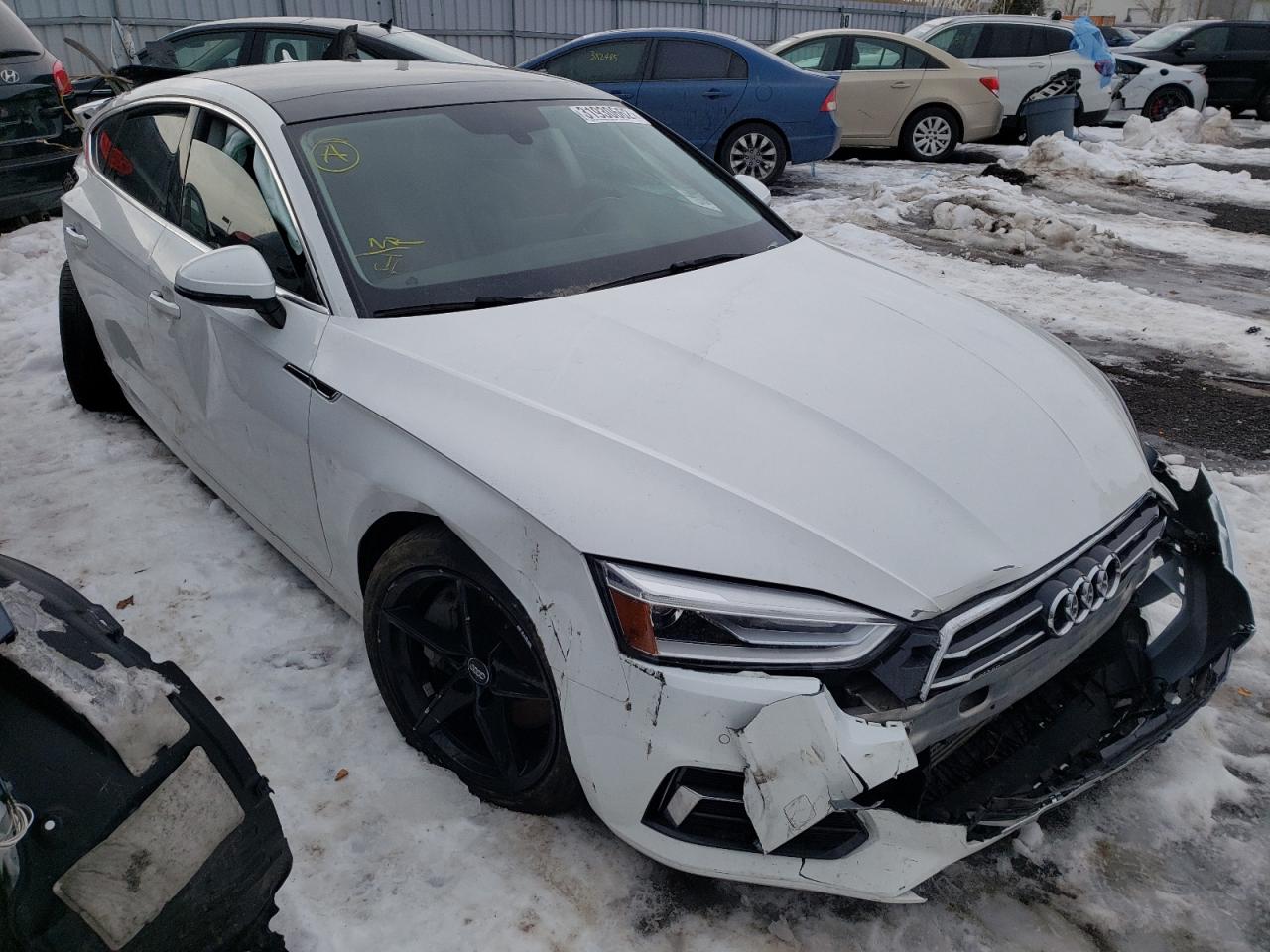 AUDI A5 PREMIUM 2018 with VIN WAUANCF59JA004194 - Photo from auction