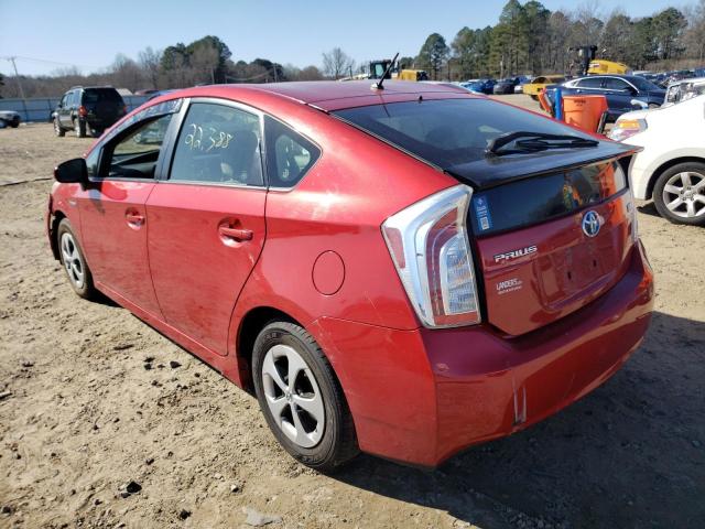 Photo 3 from auction – 2013 TOYOTA PRIUS with VIN JTDKN3DUXD5654232