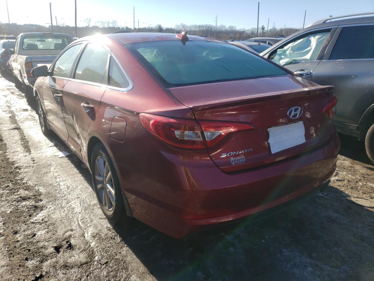 Photo 3 from auction – 2016 HYUNDAI SONATA SE with VIN 5NPE24AF6GH433149