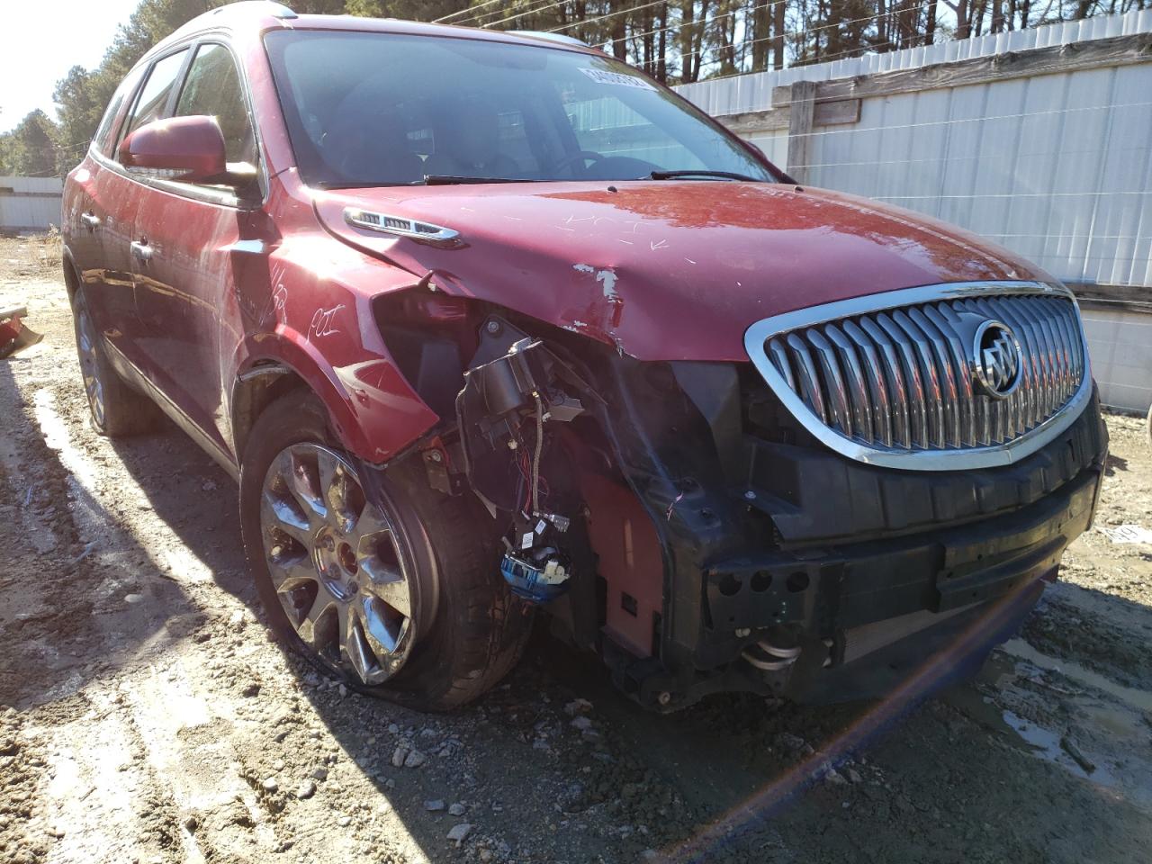 BUICK ENCLAVE 2012 with VIN 5GAKRDED6CJ375537 - Photo from auction