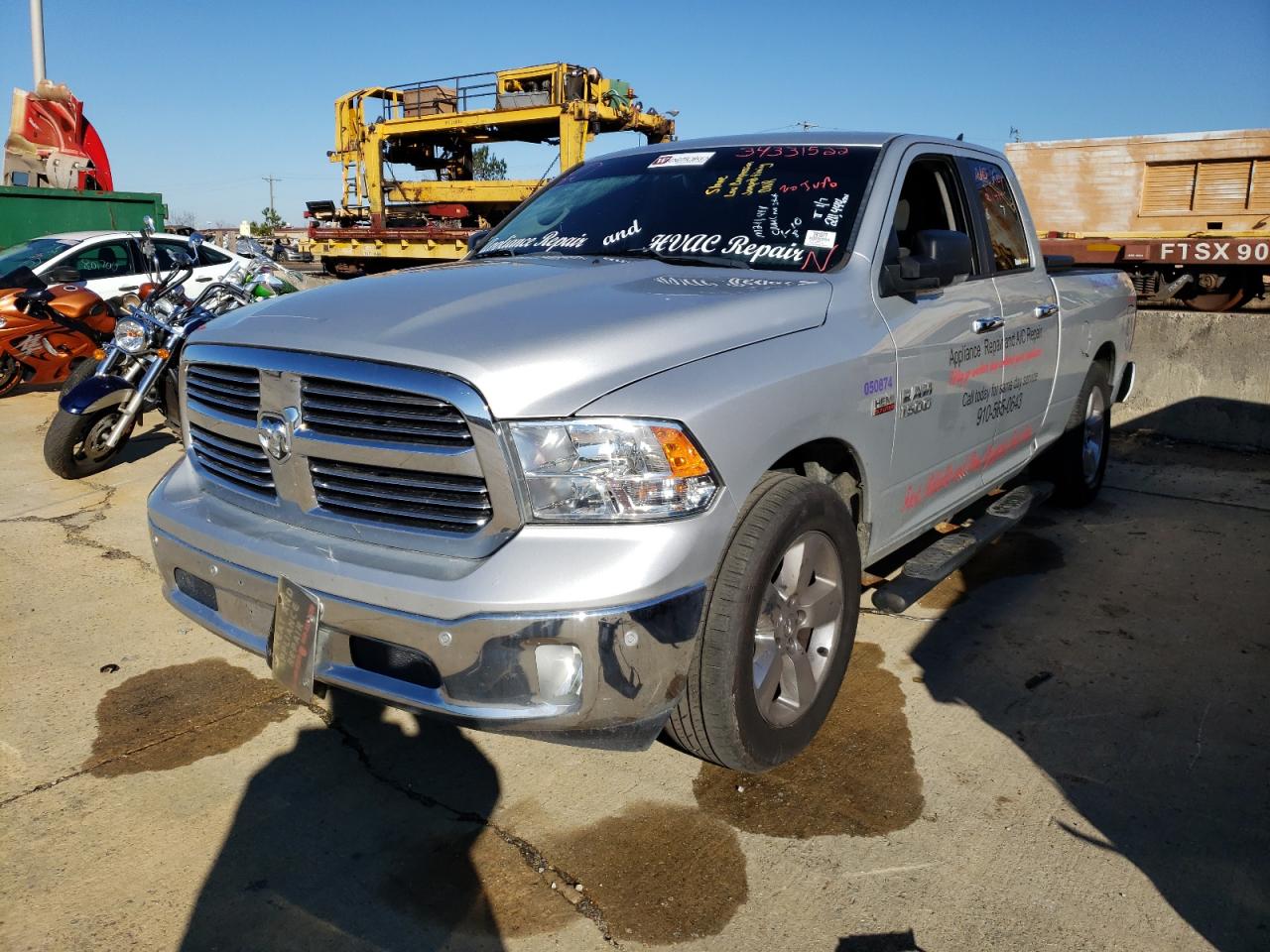Photo 2 from auction – 2018 DODGE RAM 1500 with VIN 1C6RR6GTXJS105013