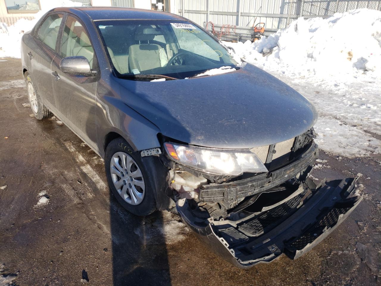 KIA FORTE EX 2011 with VIN KNAFU4A24B5443597 - Photo from auction