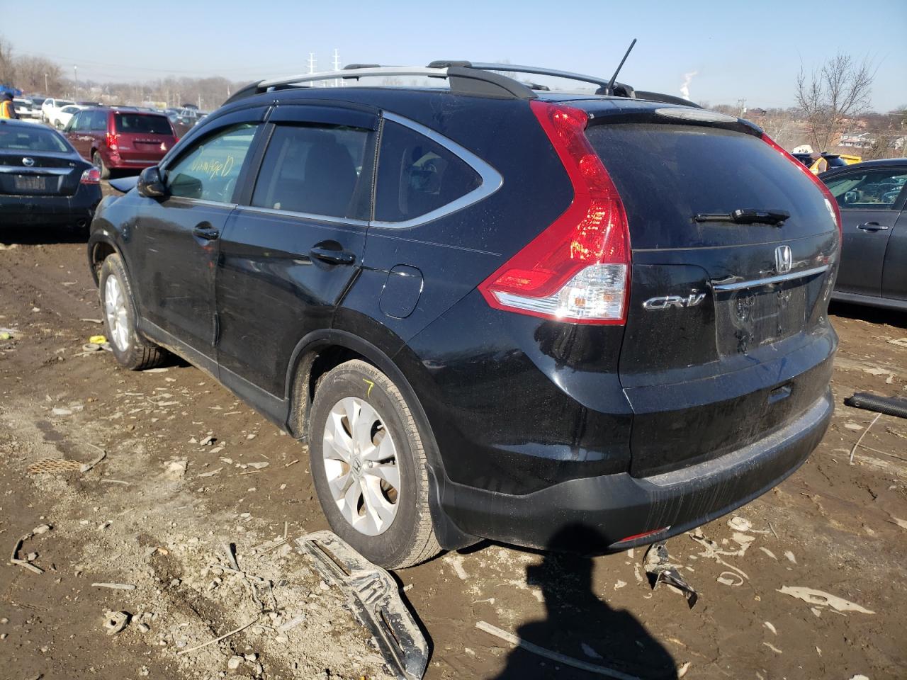 Photo 3 from auction – 2013 HONDA CR-V EX with VIN 5J6RM3H58DL014062