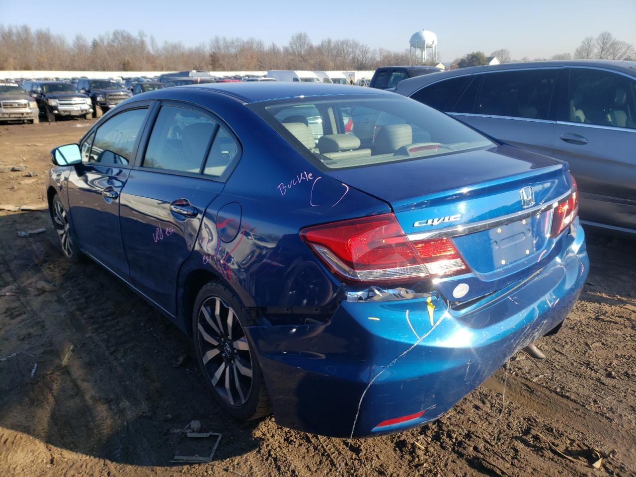 Photo 3 from auction – 2015 HONDA CIVIC EXL with VIN 19XFB2F93FE226006