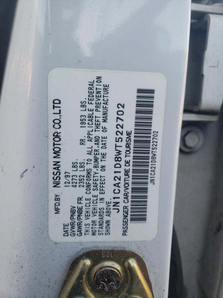 Photo 10 from auction – 1998 NISSAN MAXIMA GLE with VIN JN1CA21D8WT522702