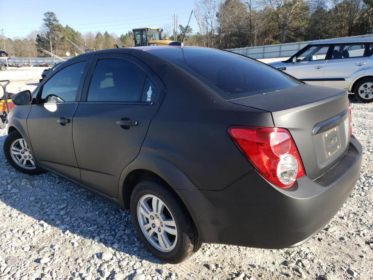 Photo 3 from auction – 2016 CHEVROLET SONIC LT with VIN 1G1JC5SH2G4130126